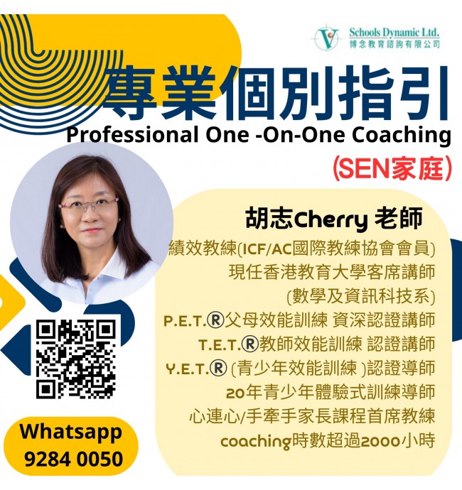 專業個別指引（SEN家庭）